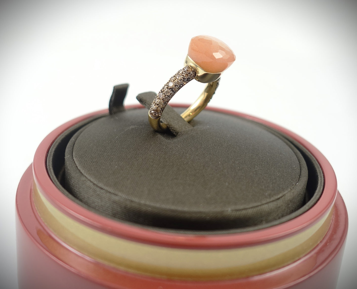 Pomellato Nudo Ring Chocolate Classic Mondstein 750 Gold RG 55 PAC0040O6BKRBRADO