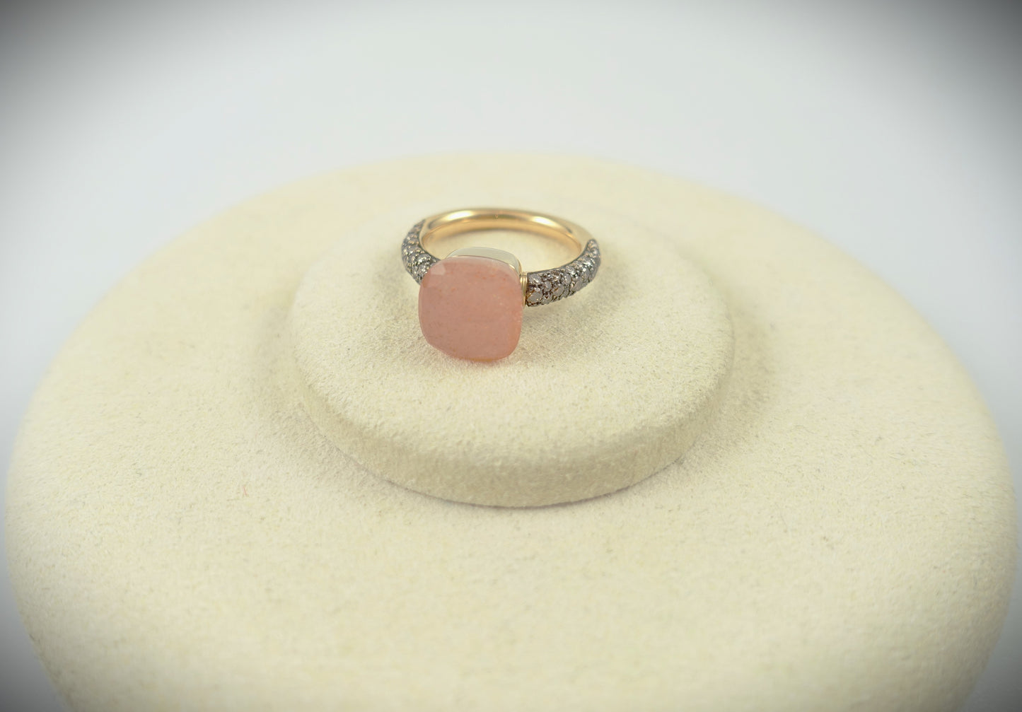 Pomellato Nudo Ring Chocolate Classic Mondstein 750 Gold RG 55 PAC0040O6BKRBRADO