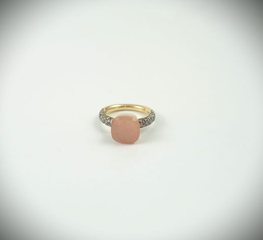 Pomellato Nudo Ring Chocolate Classic Mondstein 750 Gold RG 55 PAC0040O6BKRBRADO