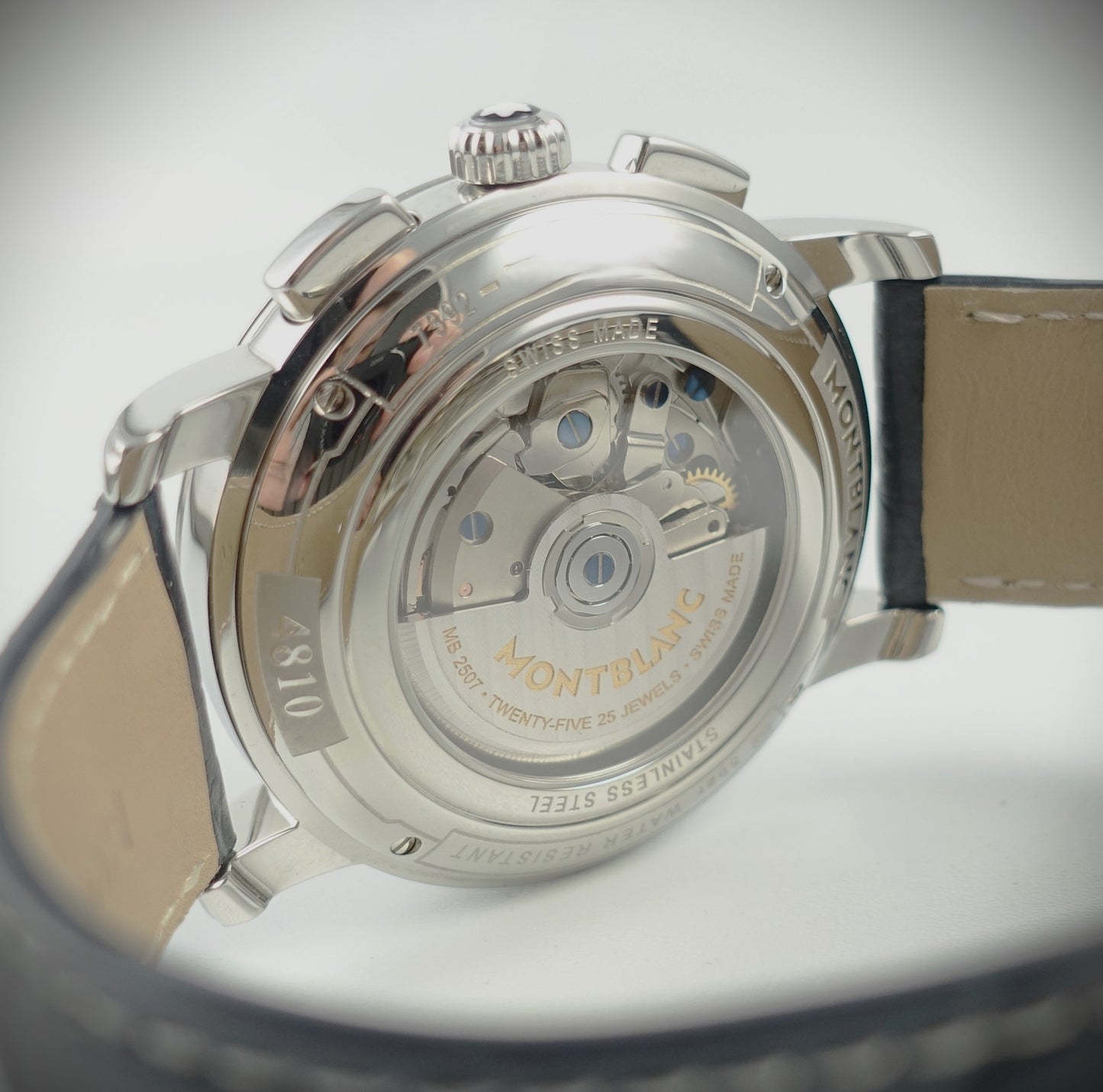 Montblanc 4810 Automatic Chronograph blau 43mm Ref. 119961 Box & Papiere