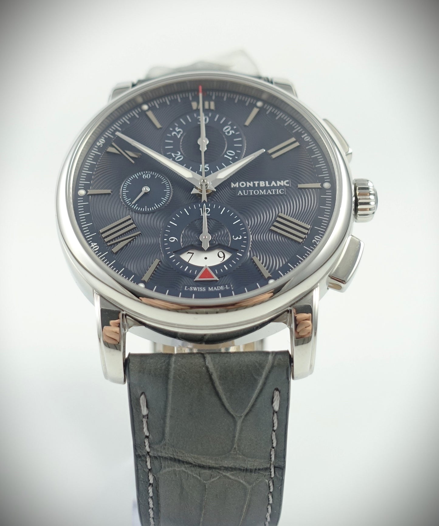 Montblanc 4810 Automatic Chronograph blau 43mm Ref. 119961 Box & Papiere