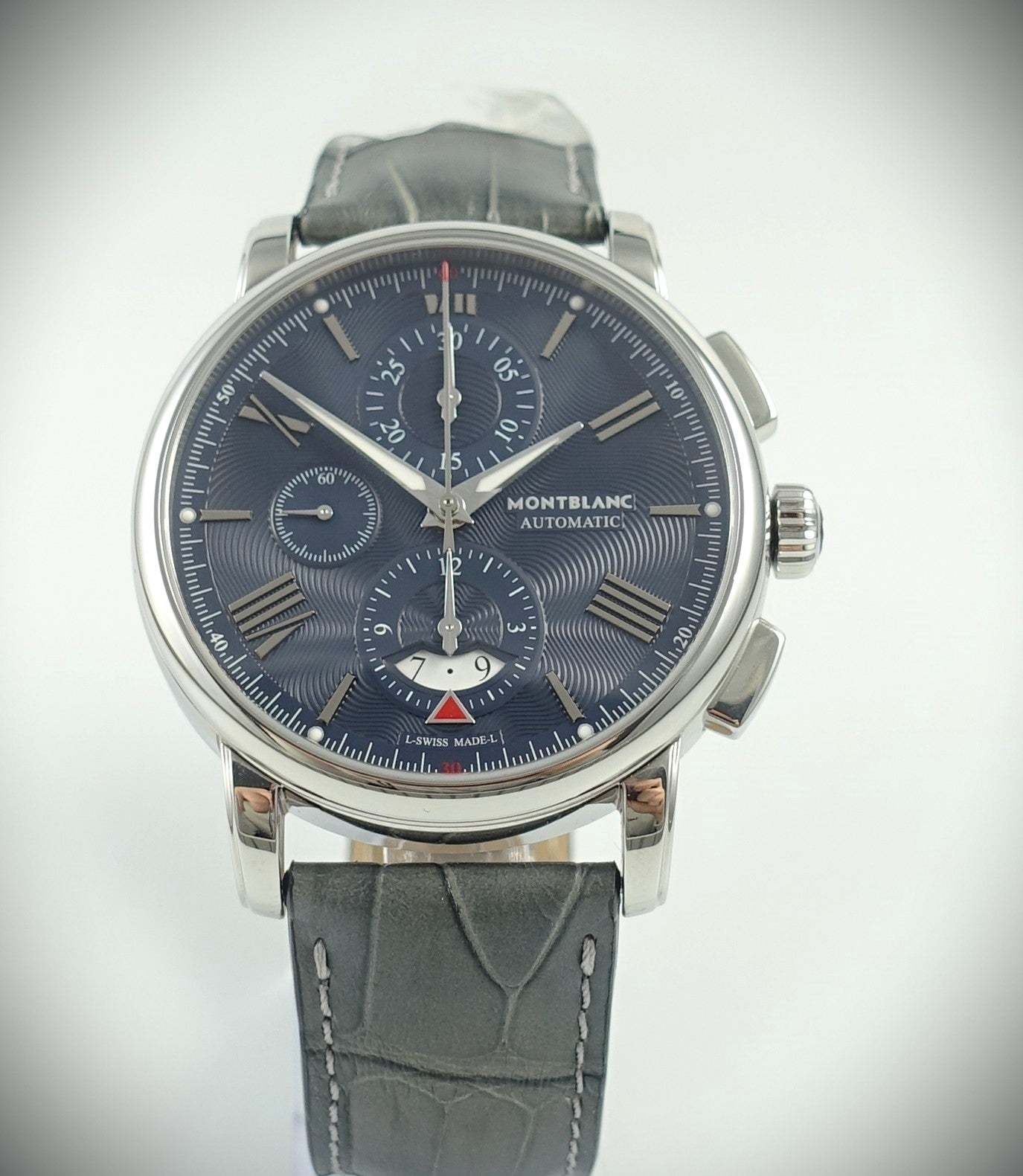 Montblanc 4810 Automatic Chronograph blau 43mm Ref. 119961 Box & Papiere