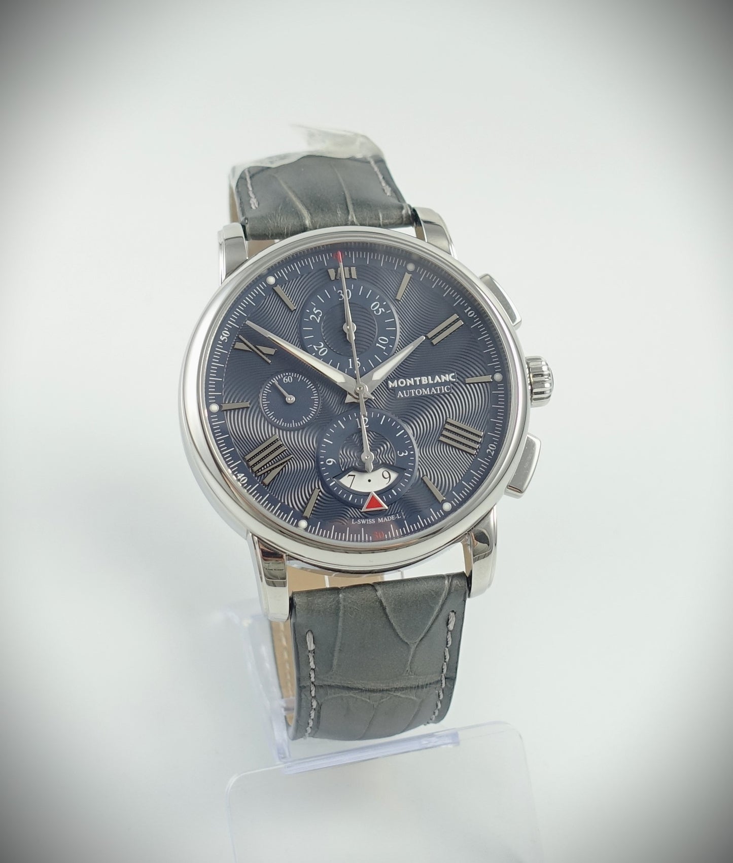 Montblanc 4810 Automatic Chronograph blau 43mm Ref. 119961 Box & Papiere