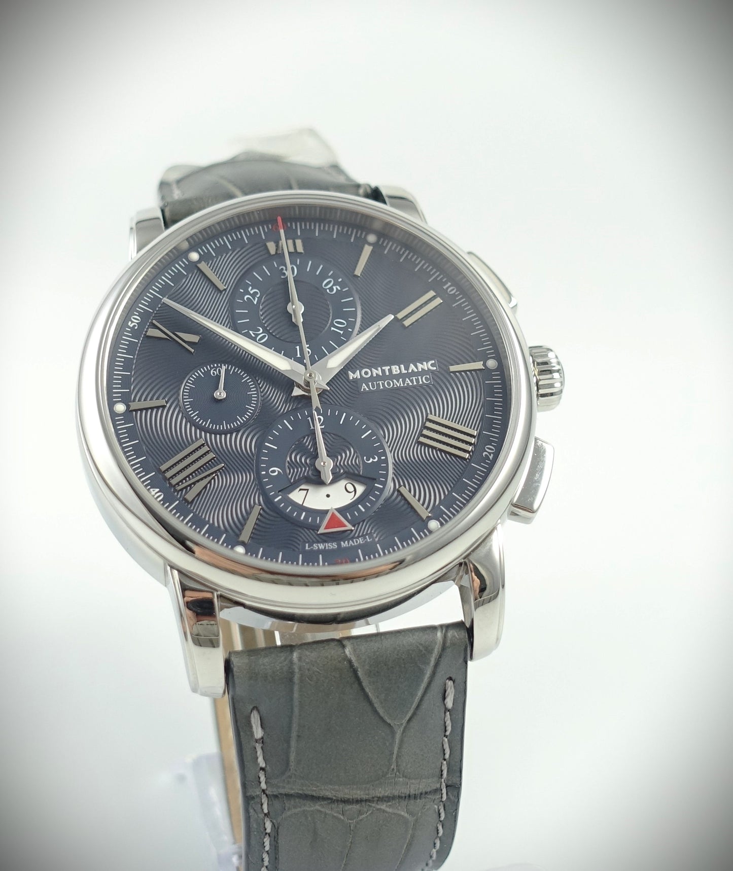 Montblanc 4810 Automatic Chronograph blau 43mm Ref. 119961 Box & Papiere