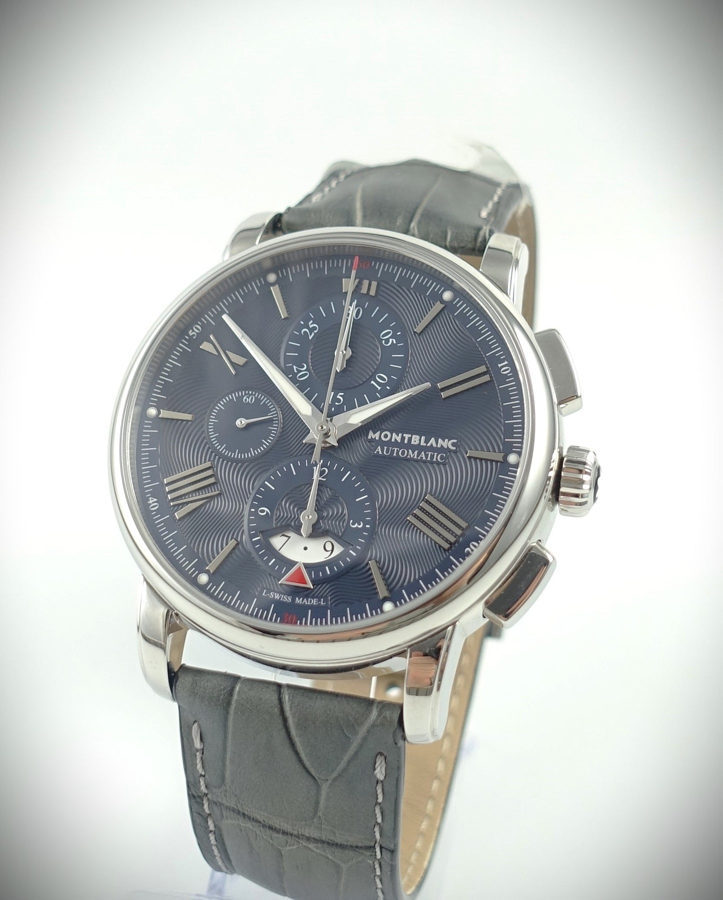 Montblanc 4810 Automatic Chronograph blau 43mm Ref. 119961 Box & Papiere