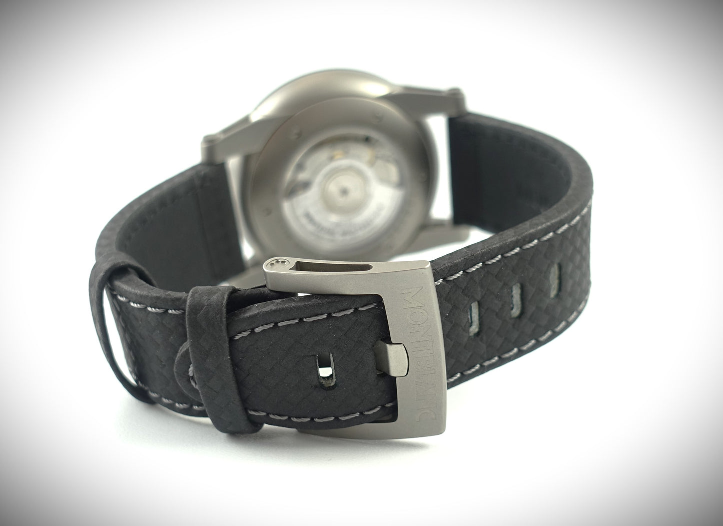 Montblanc Timewalker UTC Automatik schwarz Leder 42mm Ref. 115080