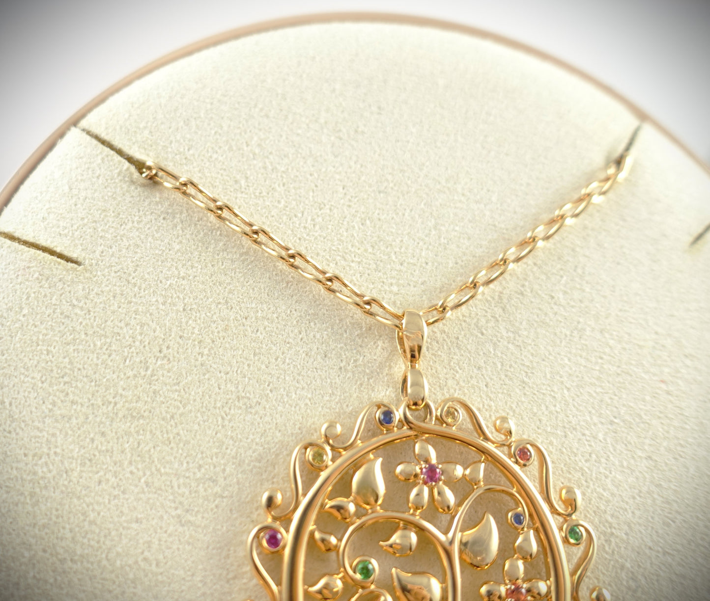 Tamara Comolli Anhänger INDIA Dream Candy + Halskette EIGHT 90cm 750 Roségold Ref. P-IND-Dre-Can-rg/C-Egt-2.8-rg-90