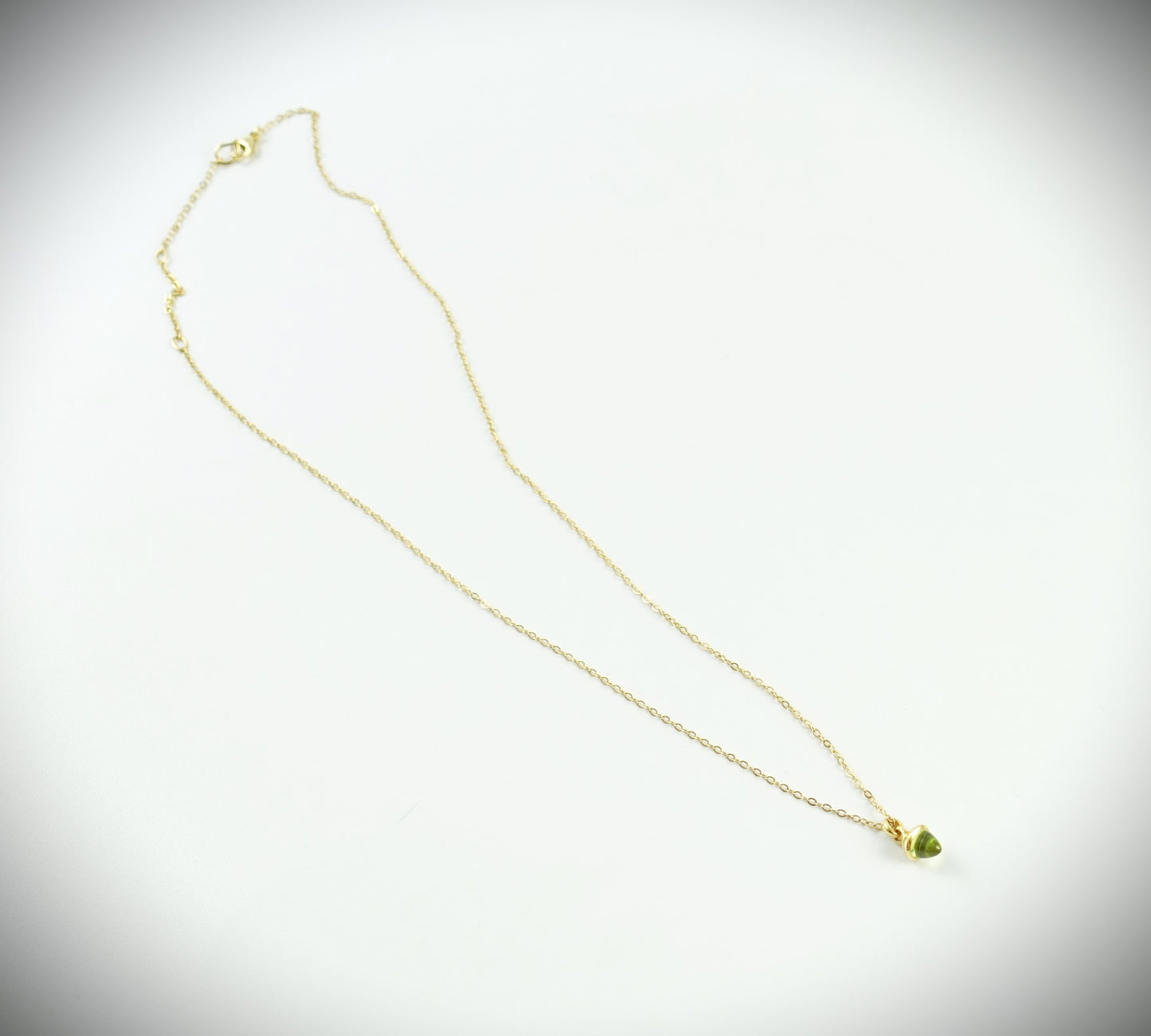 Tamara Comolli myMikado Halskette 750 Gelbgold Peridot Ref. N-MM-Per-yg