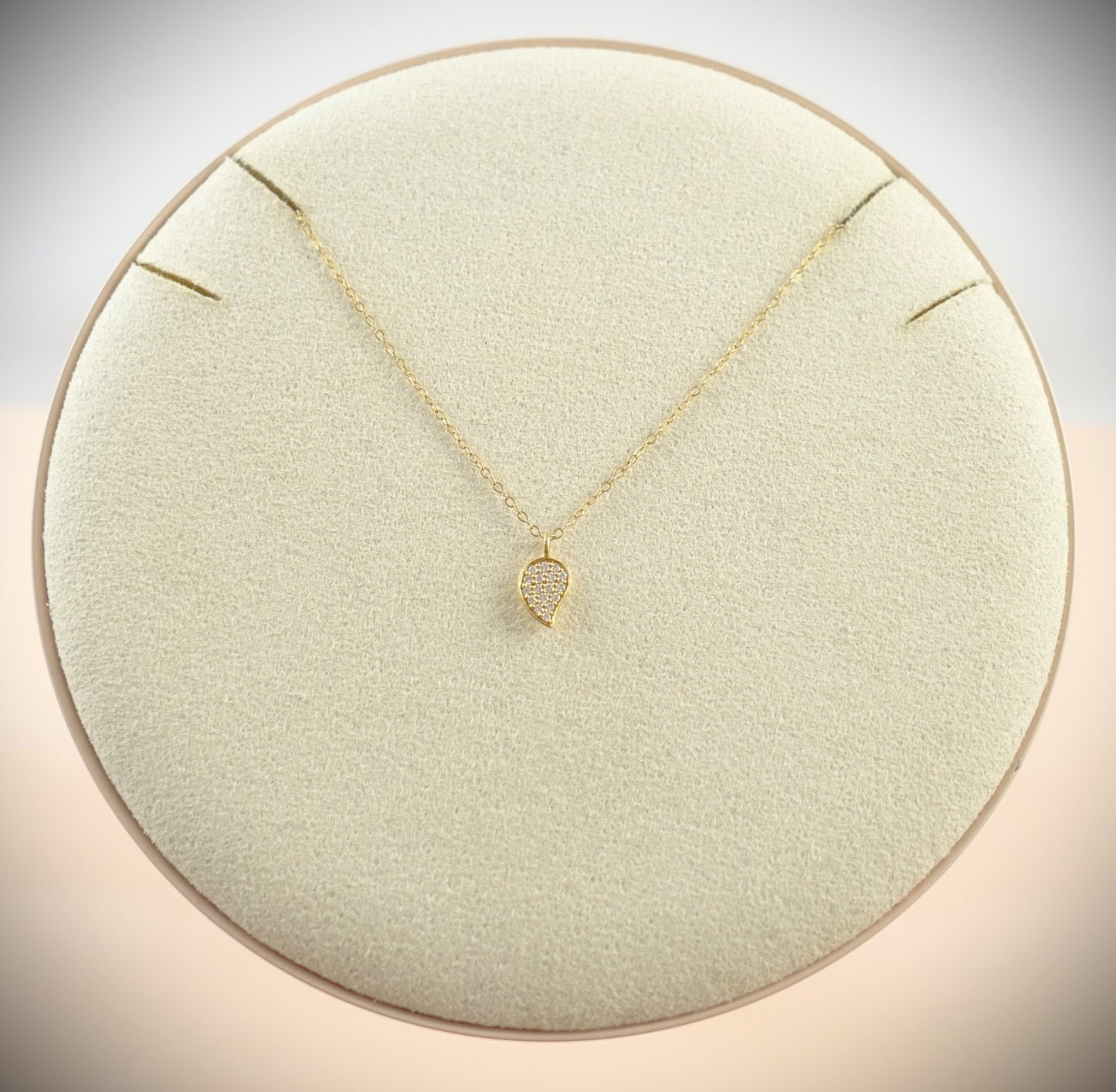 Tamara Comolli Sparkle Drop Halskette 45cm 750 Gelbgold Ref. C-Spa-1-Dr-p-yg-45