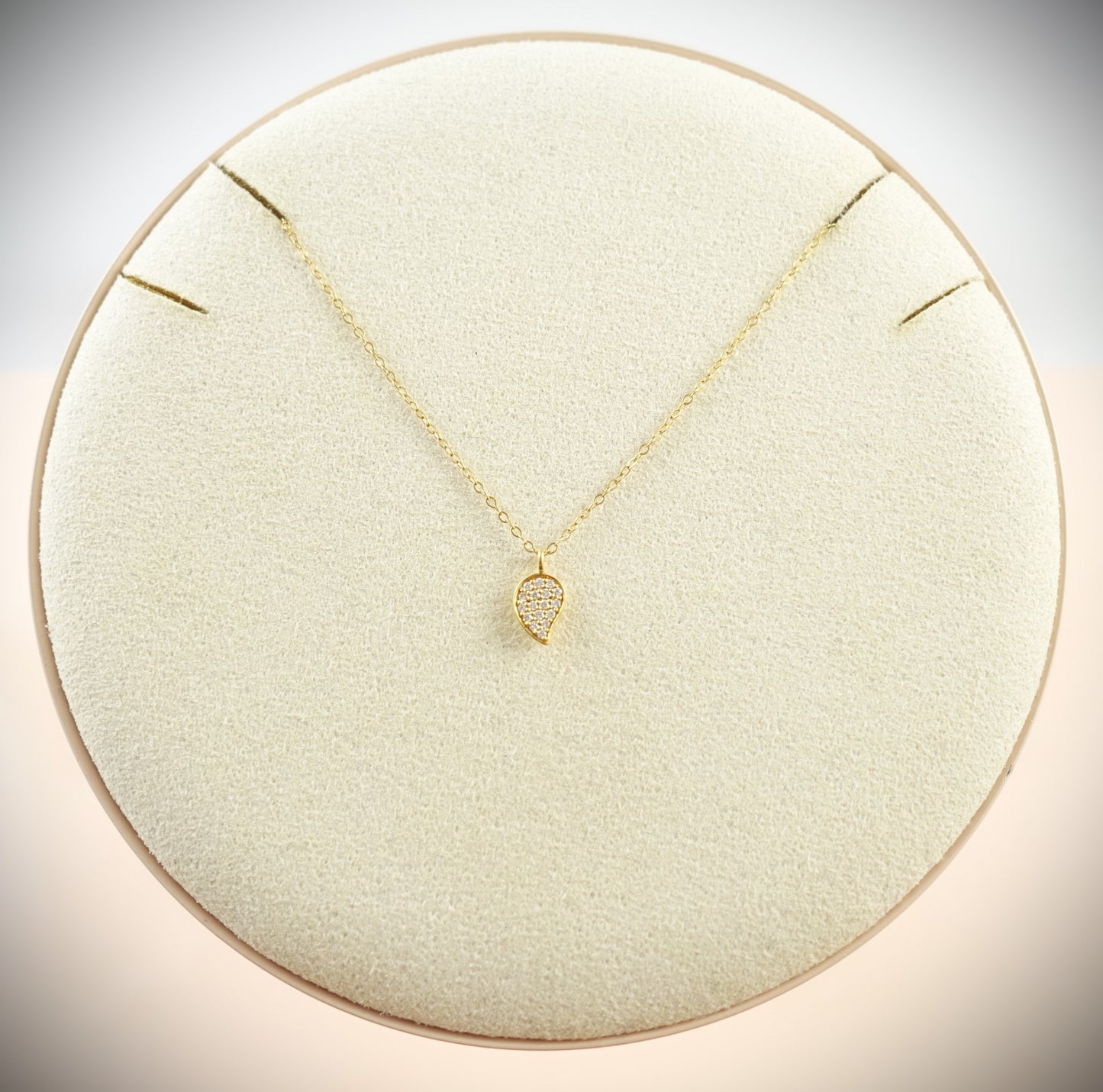 Tamara Comolli Sparkle Drop Halskette 45cm 750 Gelbgold Ref. C-Spa-1-Dr-p-yg-45