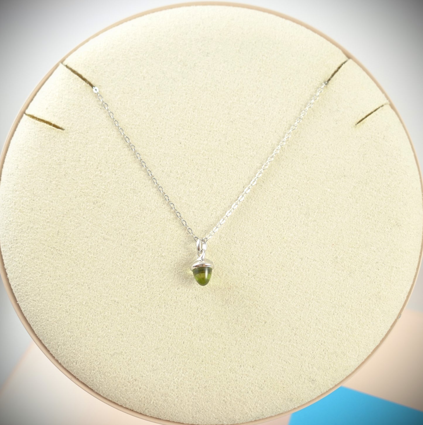 Tamara Comolli myMikado Halskette 750 Weißgold Peridot 1,05ct Ref. N-MM-Per-wg