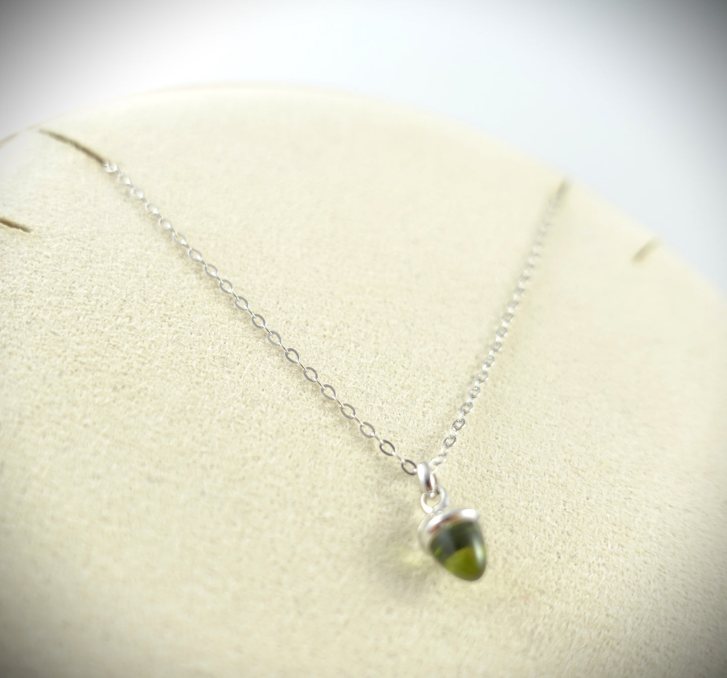 Tamara Comolli myMikado Halskette 750 Weißgold Peridot 1,05ct Ref. N-MM-Per-wg