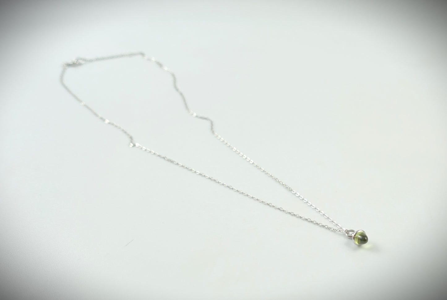 Tamara Comolli myMikado Halskette 750 Weißgold Peridot 1,05ct Ref. N-MM-Per-wg