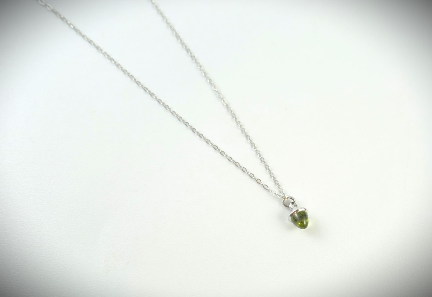 Tamara Comolli myMikado Halskette 750 Weißgold Peridot 1,05ct Ref. N-MM-Per-wg