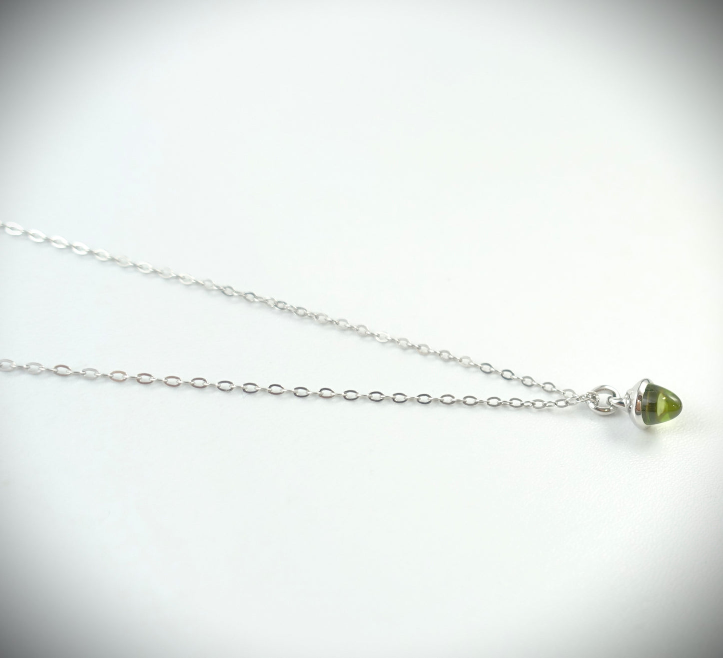 Tamara Comolli myMikado Halskette 750 Weißgold Peridot 1,05ct Ref. N-MM-Per-wg
