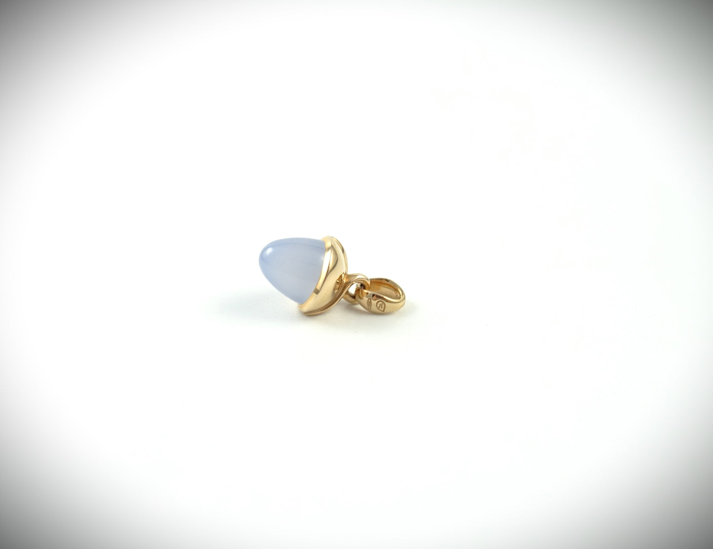 Tamara Comolli MIKADO Bouquet Anhänger Blauer Chalcedon 8,00ct Ref. P-MB-ChBl-rg