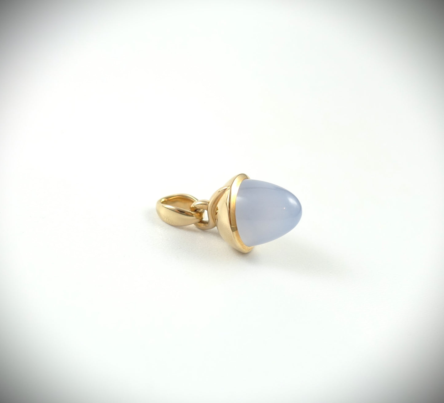 Tamara Comolli MIKADO Bouquet Anhänger Blauer Chalcedon 8,00ct Ref. P-MB-ChBl-rg
