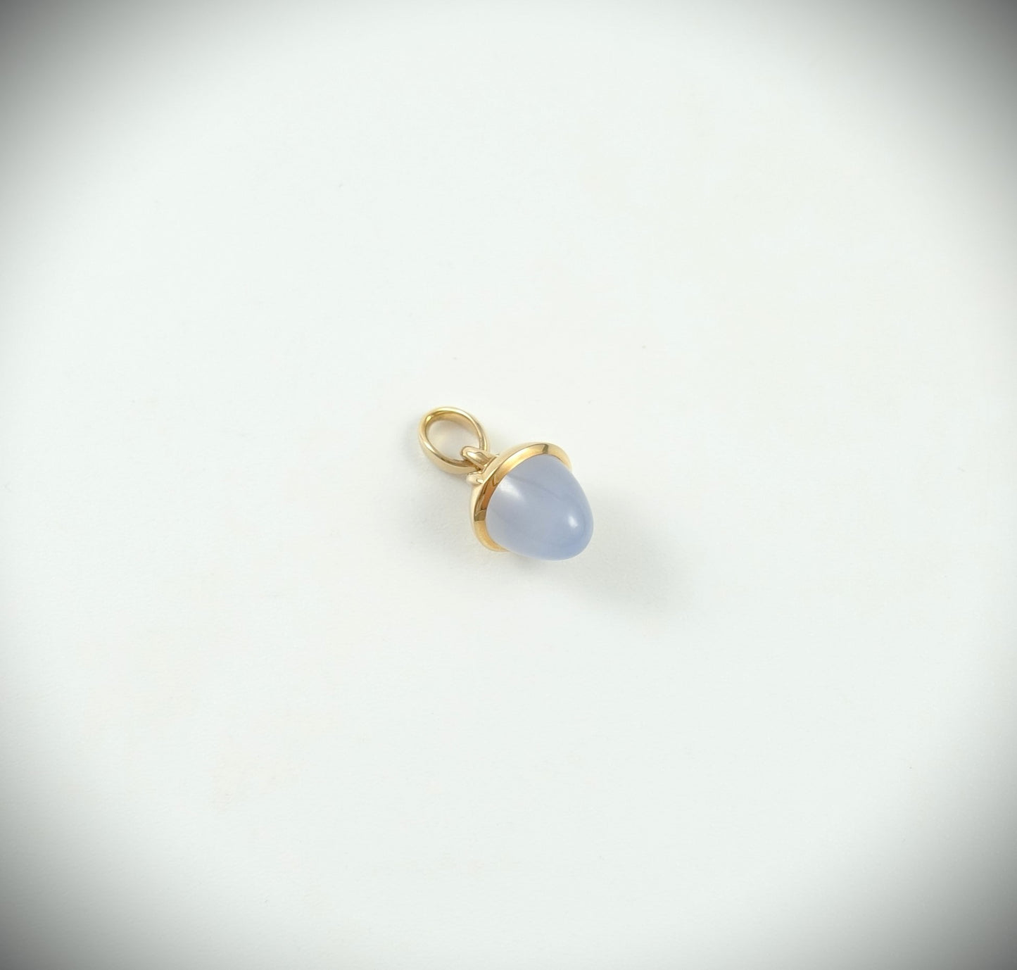 Tamara Comolli MIKADO Bouquet Anhänger Blauer Chalcedon 8,00ct Ref. P-MB-ChBl-rg