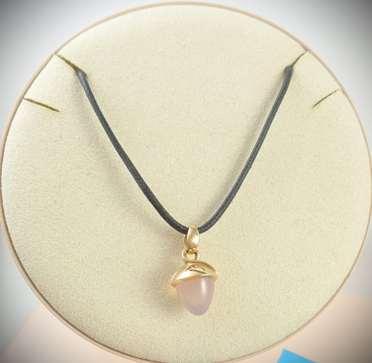 Tamara Comolli MIKADO Bouquet Anhänger rosa Chalcedon 8,00ct Ref. P-MB-ChPi-rg