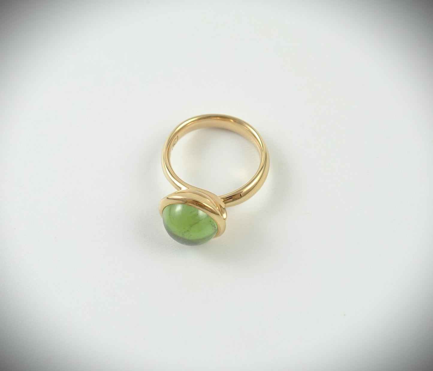 Tamara Comolli BOUTON Ring Large mit Peridot 750 Roségold Ref. R-BOU-l-Per-rg
